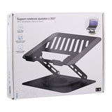 EAN 3303170121207 - T'nB NBSTAND360 soporte para ordenador portátil Soporte para ordenador portátil y tableta Negro 38,1 cm ( imagen 3