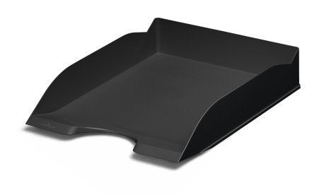 Durable Eco Archivador Plástico Reciclado Negro