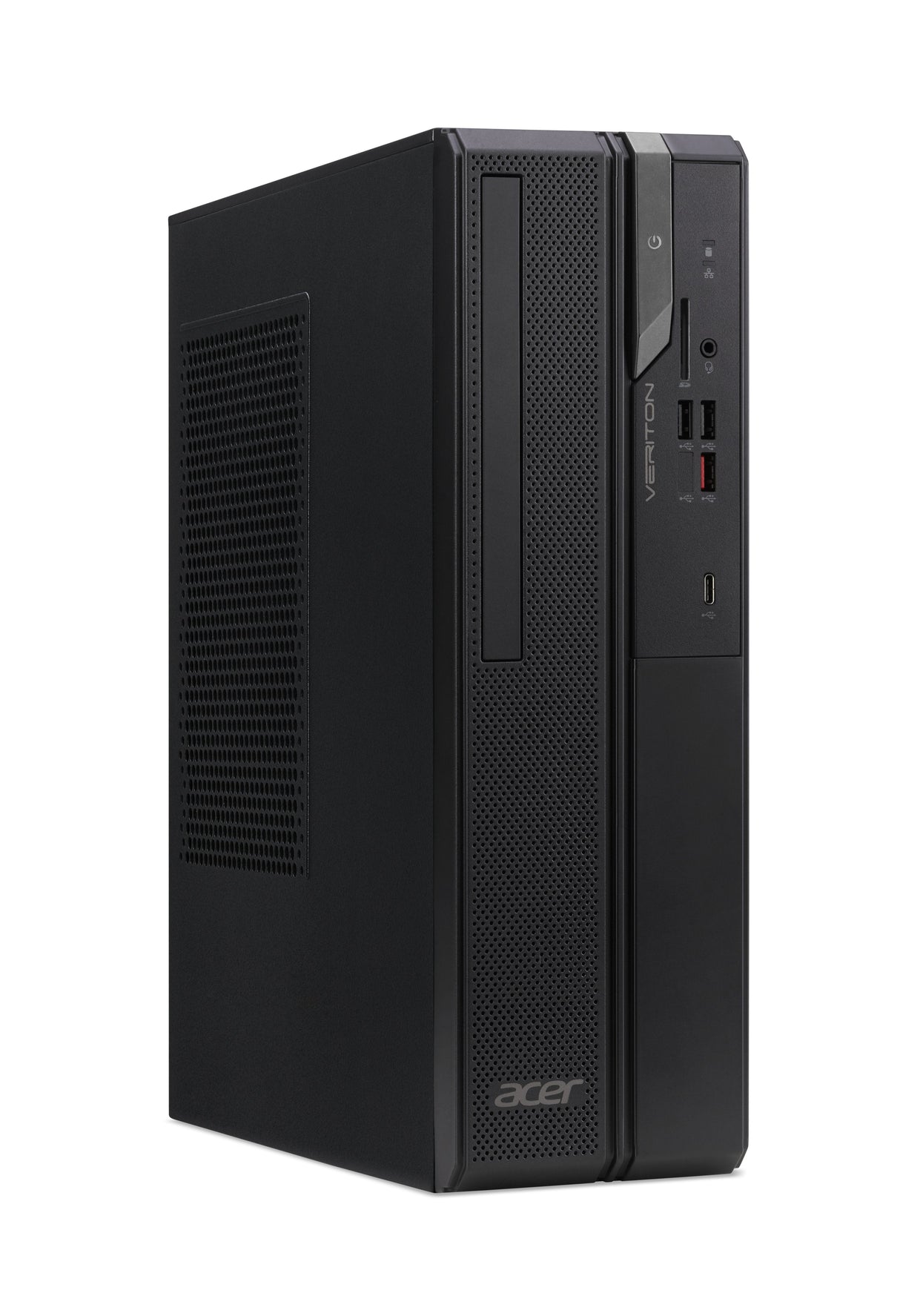 Pc Acer Veriton X2 Vx2735g Torre Compacta Core Ultra 5 225 / Hasta 4.9 Ghz Ram 16 Gb Ssd 512 Gb Intel Graphics Gigabit Ethernet Ieee 802.11ax (Wi-Fi 6) Bluetooth 5.4 Ieee 802.11be (Wi-Fi 7) Win 11 Pro Monitor: Ninguno