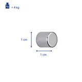 Jakob Maul Gmbh Magnete O 1.0 X 1.0 Plata
