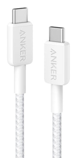 Cable Anker 322 Usb-C A Usb-C 0,9m 60w Blanco