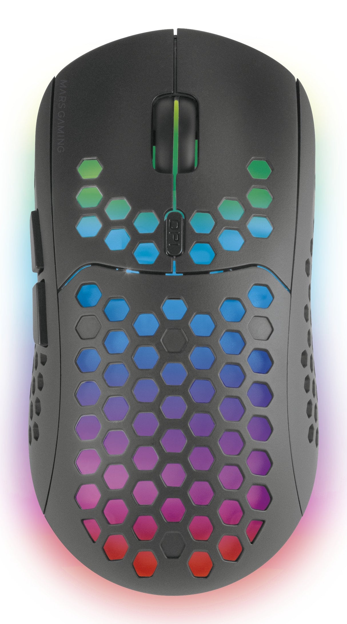 Teclado Mouse Y Alfombrilla Mars Gaming Mcpwxpt Negro H-Mech Frgb 3200dpi Portugues