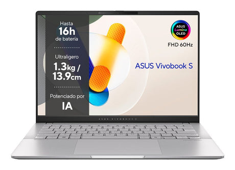 EAN 4711387551738 - ASUS Vivobook S 14 OLED M5406NA-QD082W AMD Ryzen™ 5 35,6 cm (14") LPDDR5x-SDRAM Wi-Fi 6E (802.11ax) imagen 2