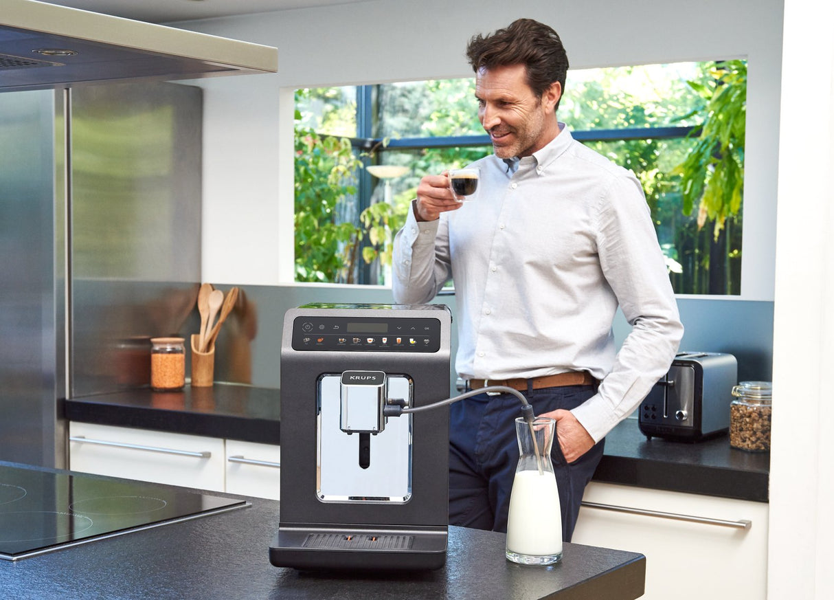 Krups Evidence Ea895n10 Cafetera Eléctrica Totalmente Automática Máquina Espresso 2,3 L