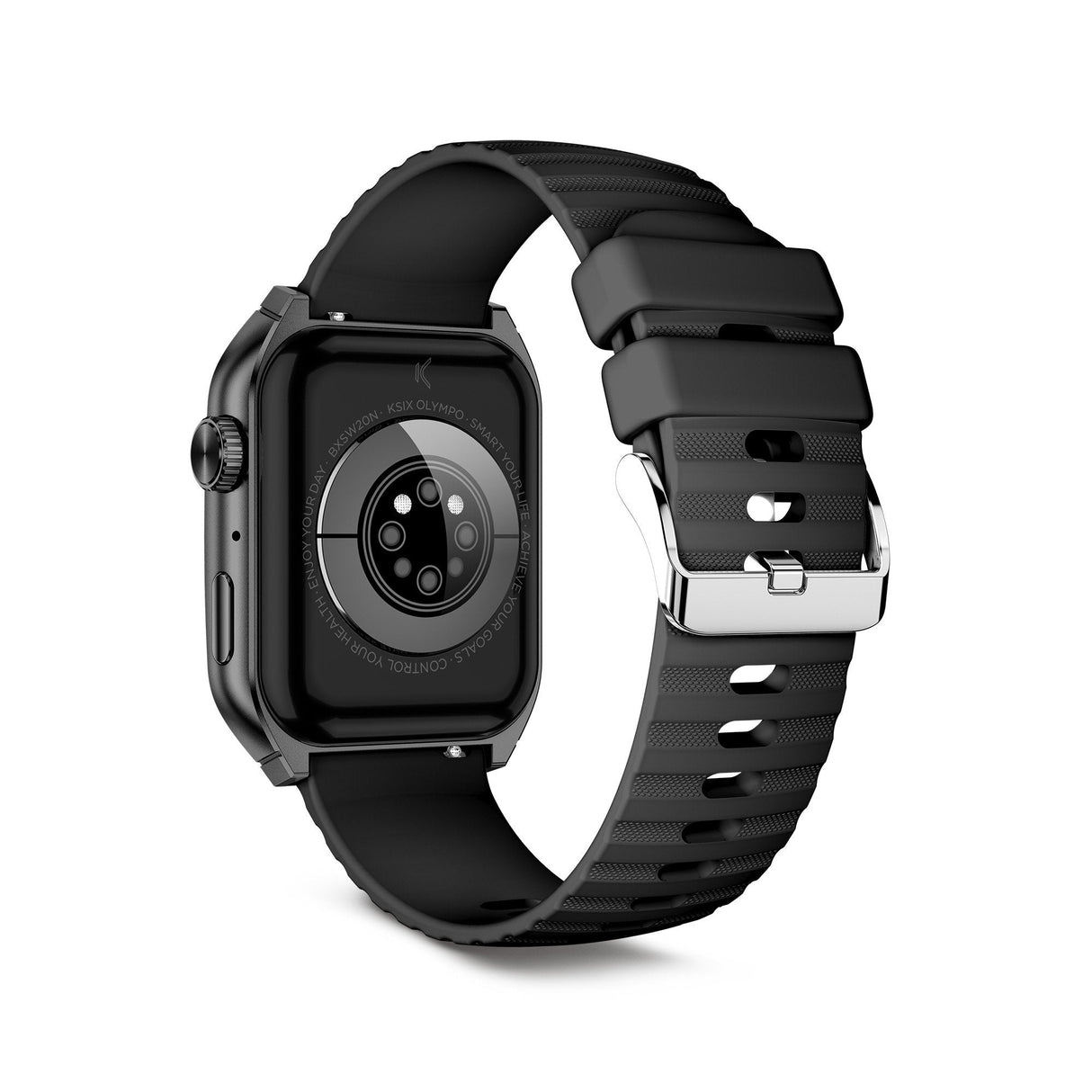 Ksix Smartwatch Olympo - Ritmo Cardiaco - Control De Sueño - Color Negro