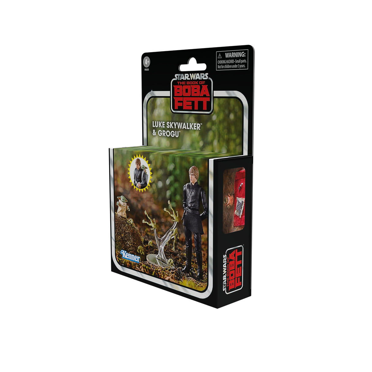 Figuras Luke Skywalker & Grogu El Libro De Boba Fett Star Wars 9,5cm
