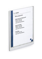 Durable Click Sign - Soporte Para Etiqueta - Fijación De Puerta