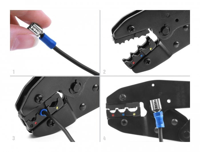 Inserto De Perfil Prensado Xi Para Alicates De Crimpado 90528, 90527, 90295 Y 90296