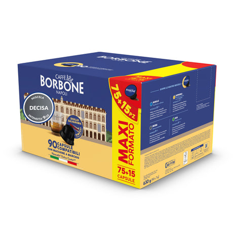 EAN 8034028336072 - Caffè Borbone DGBDECISAPROMO bolsita y cápsula de café 90 pieza(s) imagen 1
