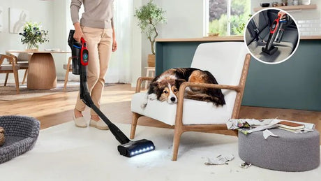 EAN 4242005469543 - Bosch BCS1041PET aspiradora de pie y escoba eléctrica Aspiradora escoba Batería Secar HEPA Sin bolsa 0,4  imagen 4