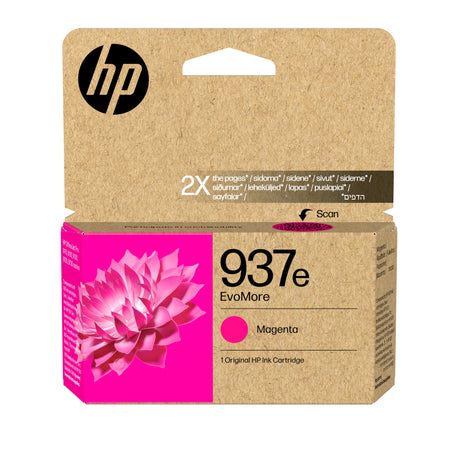 EAN 0199764688118 - HP 937e EvoMore Magenta Original Ink Cartridge cartucho de tinta 1 pieza(s) Alto rendimiento (XL) imagen 1