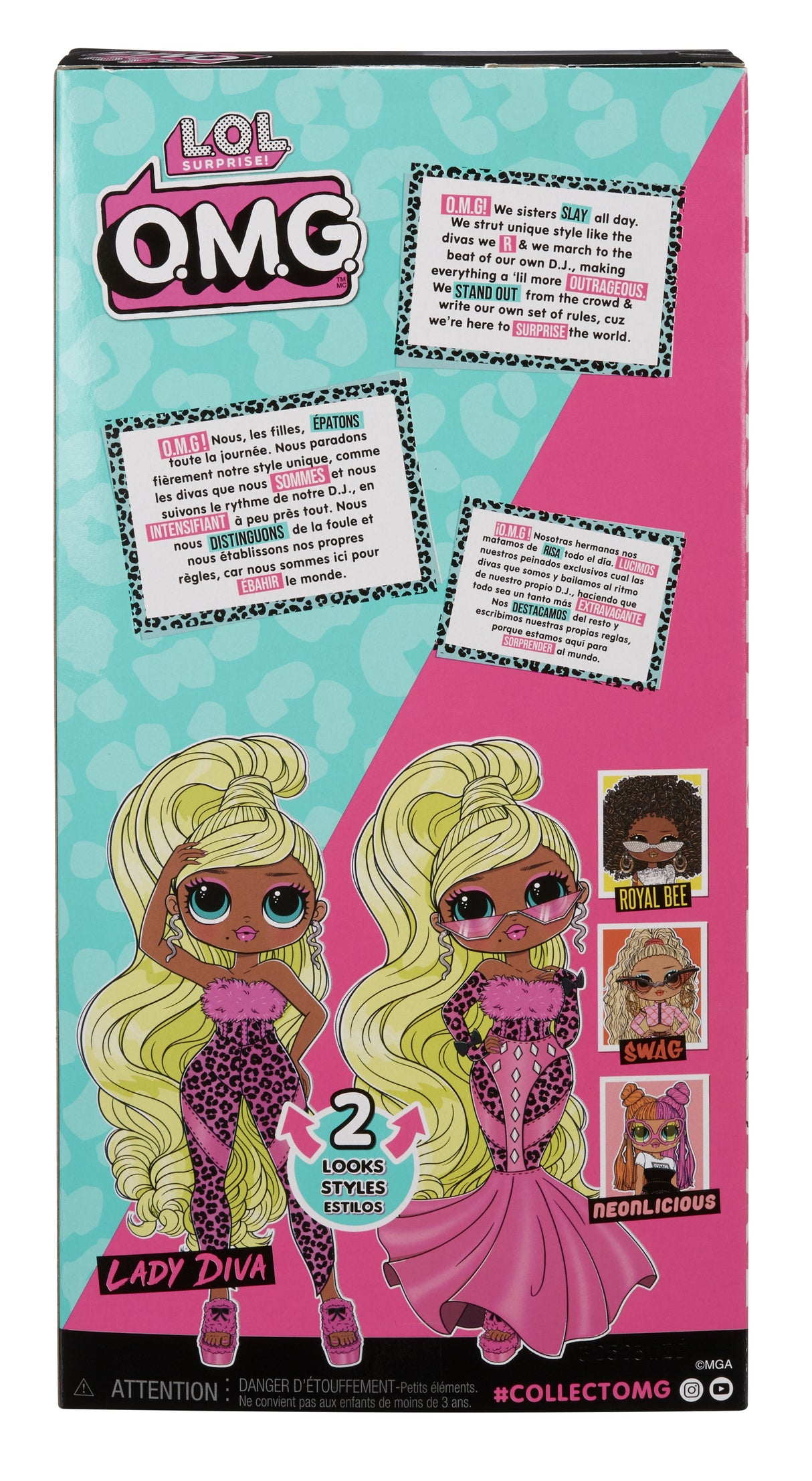 Muñeca Mga Entertainment Lol Surprise Omg - Lady Diva 591597euc