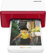 Impresora Fotográfica Polaroid Hi Print 4x6 Bluetooth Tamaño Postal (102mm X 152mm) Transferencia Térmica Por Difusión De Tinta Blanco Y Rojo