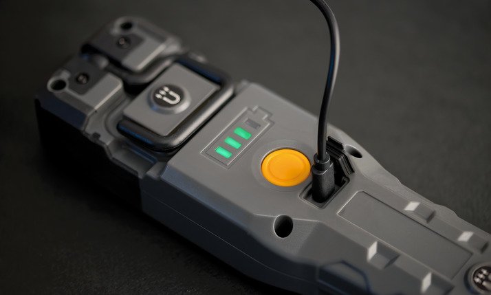 Brennenstuhl 1175680 Linterna Linterna De Mano Negro, Gris Led