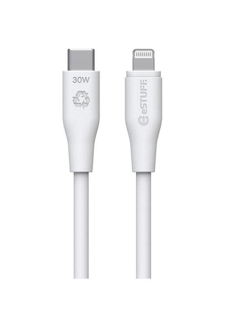 EAN 5715063032251 - eSTUFF ES602370 cable de conector Lightning 3 m Blanco imagen 5