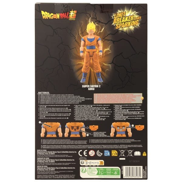 Figura Bandai Limit Breaker Sparking Goku Ss2
