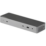 EAN 0065030880992 - StarTech.com TB3CDK2DHUE base para portátil y replicador de puertos Alámbrico Negro, Gris imagen 1