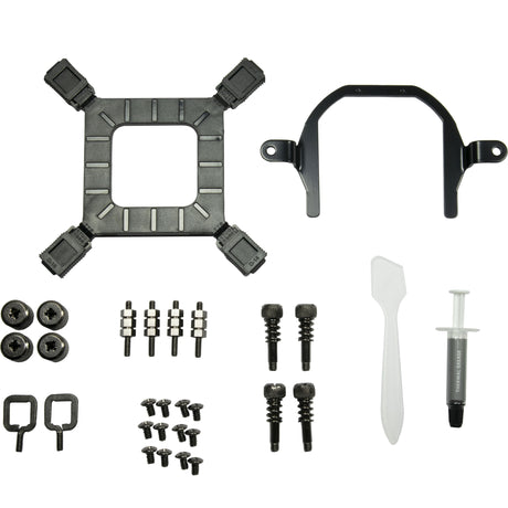EAN 4260455648653 - Inter-Tech B-360 Procesador Sistema de refrigeración líquida todo en uno 12 cm Negro 1 pieza(s) imagen 4