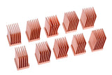 Disipadores Térmicos De Cobre Para Gpu Ram Alphacool De 6,5 X 6,5 Mm, Disipador Térmico De Cobre, 10 Piezas 17425