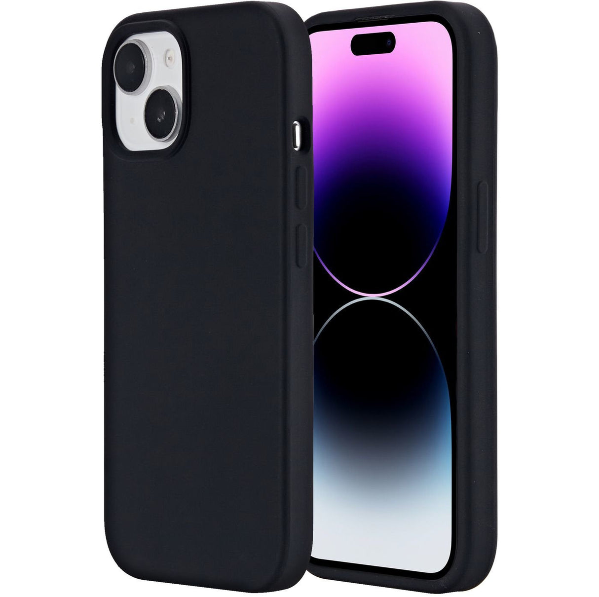 Infinite Riga Iphone 15 - Silicone Case Black 100% - Recycled Silicone