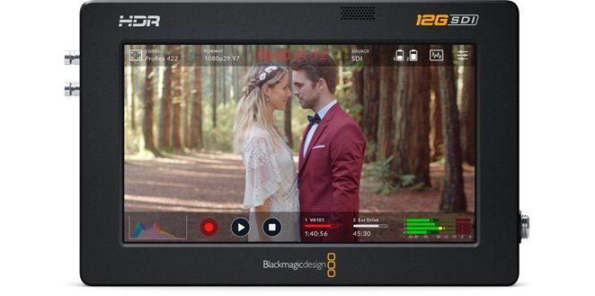 Blackmagic Design Hyperd/Avida12/5hdr Monitor Profesional 17,8 Cm (7")