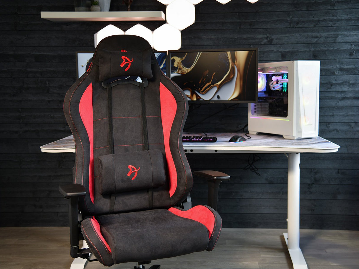 Arozzi Gaming Silla Toretta Negro Red - Supersoft