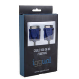 Iggual Cable Conmutador Vga (M-M) 2 Metros Negro