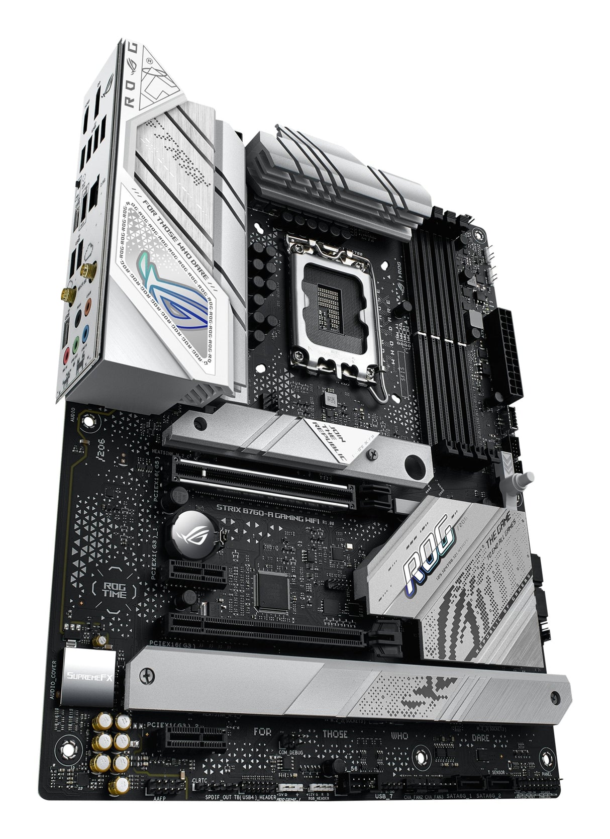 Placa Asus Rog Strix B760-A Gaming Wifi,Intel,1700,B760,4ddr5,128gb,Hdmi+Dp,4sata+3m.2,3usb 3.2+2usb-C,2.5gb+Wifi6e+Bt5.3,Atx