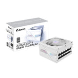 EAN 4719331554392 - GIGABYTE AORUS ELITE P850W ICE unidad de fuente de alimentación 850 W 20+4 pin ATX Blanco imagen 1