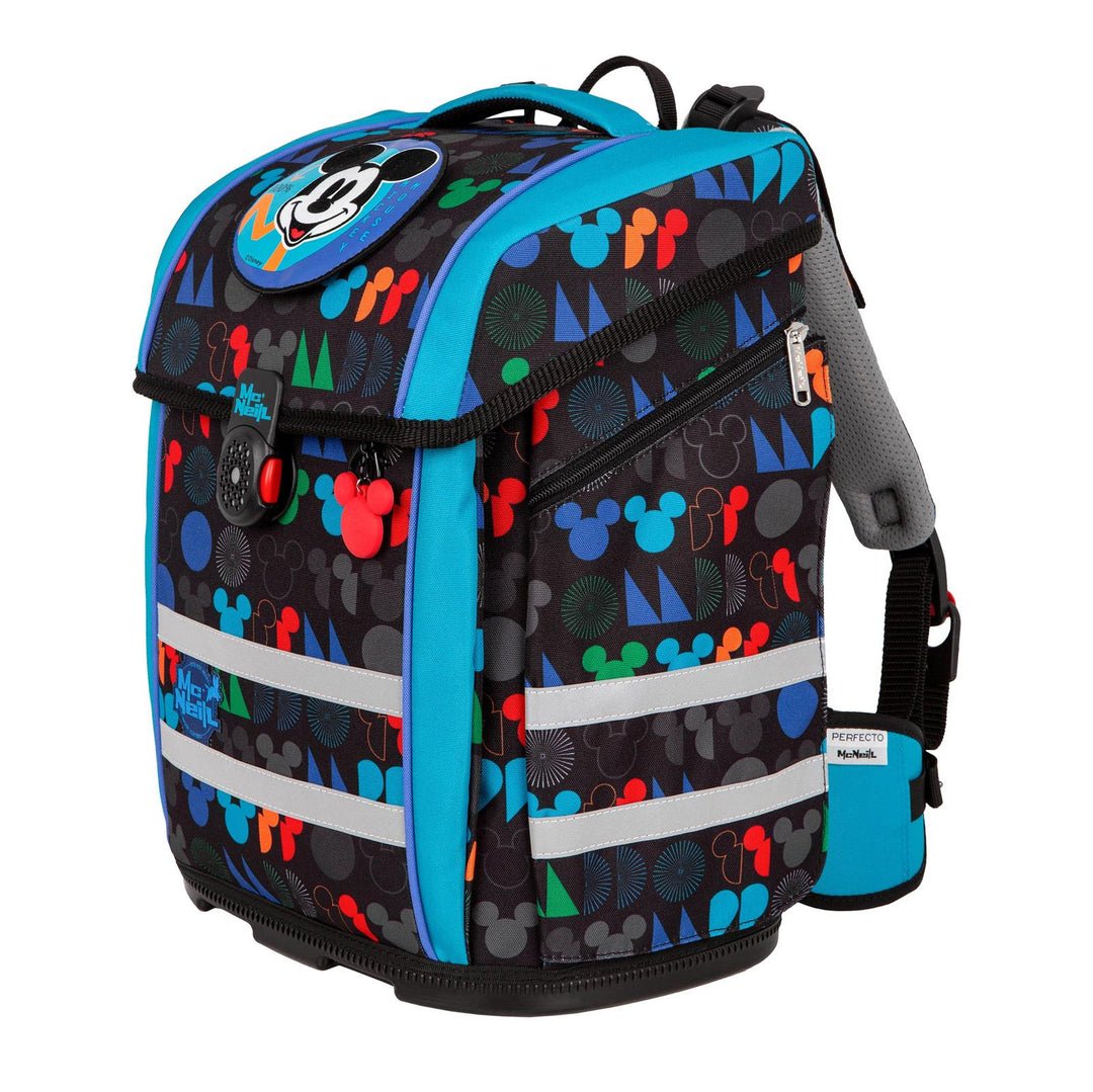 Mcneill Juego De Mochila Escolar Perfecto 5tlg. Disney-Mickey Mouse