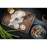Cuchillo Zwilling Tanrei Santoku 18 Cm Acero Inoxidable Santoku