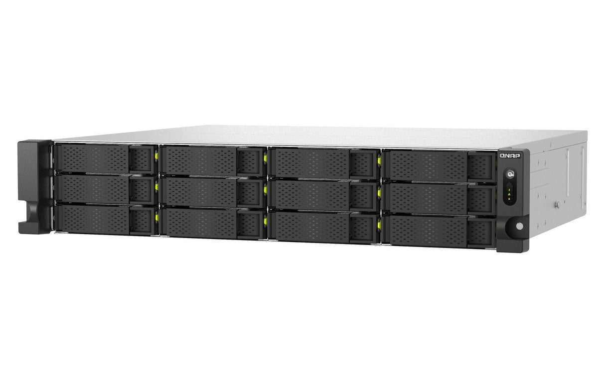 Qnap Ts-H1465u Servidor Nas 12 Compartimentos Sata 6gb/S Ram 16 Gb Gigabit Ethernet / 2.5 Gigabit Ethernet / 10 Gigabit Ethernet