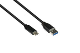 EAN 4014619366859 - Alcasa GC-M0127 cable USB USB 3.2 Gen 1 (3.1 Gen 1) 1 m USB A USB C Negro imagen 1