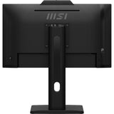 Msi Pro Mp242pmgde, Monitor Led 60 Cm (23,8 Pulgadas), Negro, Fullhd, Ips, Webcam, Micrófono, Hdmi, Dp, Vga, Hub Usb, Panel 120hz 9s6-3pd89t-002
