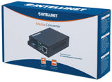EAN 0766623507349 - Intellinet 507349 convertidor de medio 1000 Mbit/s 1310 nm Monomodo Negro imagen 7