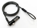 EAN 5715063493373 - eSTUFF GLB220105-ITH cable antirrobo Negro imagen 1