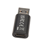 EAN 0662919111675 - V7 V7USB3AC cambiador de género para cable USB A USB C Negro imagen 3