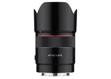 Objetivo Samyang Af 75mm F1.8 Fe, 10/9, Sony Fe, Autoenfoque