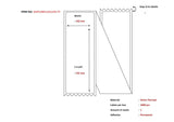 Ship-Label 102 X 192mm,  Fanfold. Direct Thermal, 2000