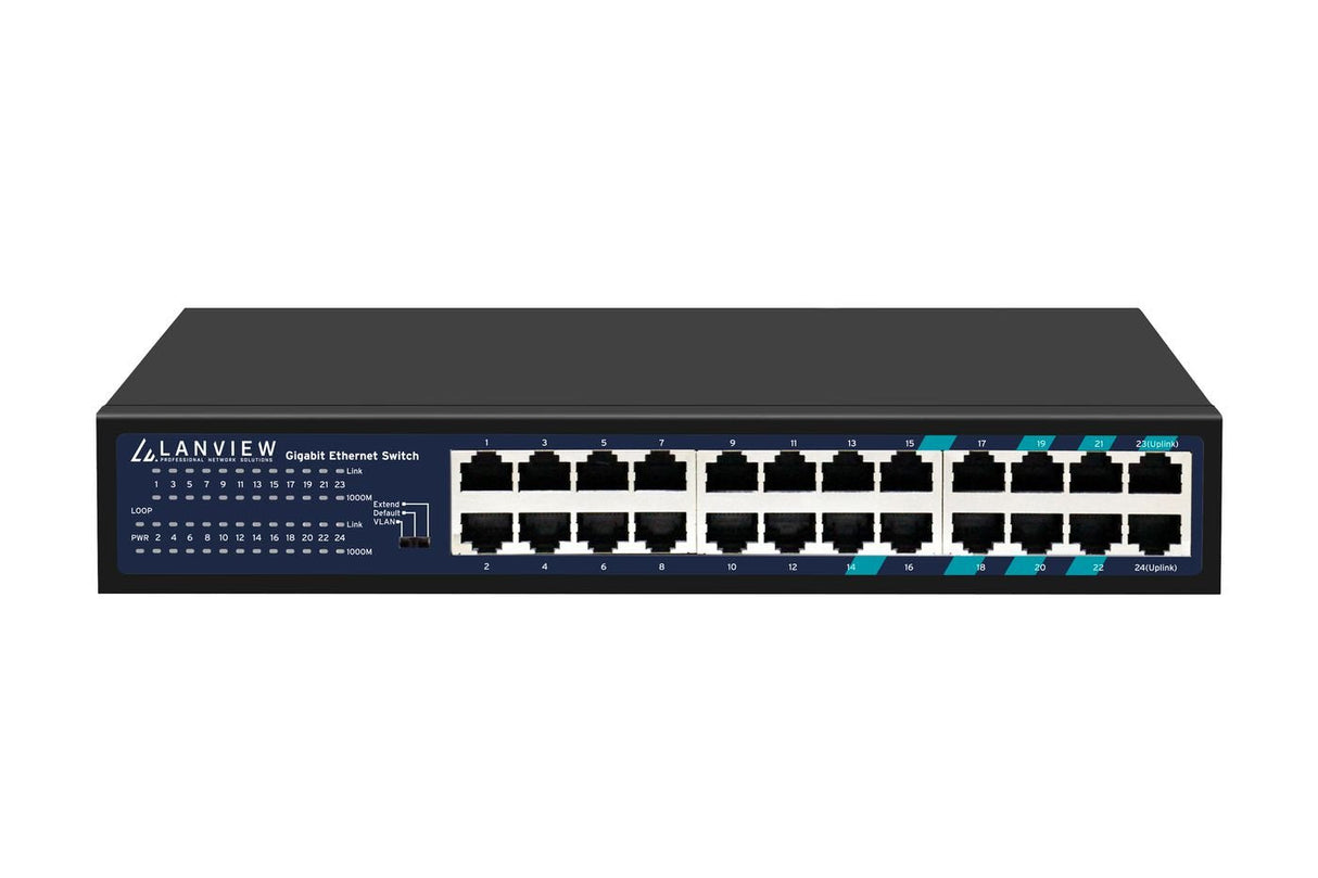 Unmanaged 24-Port Full  Gigabit Intelligent Ethernet