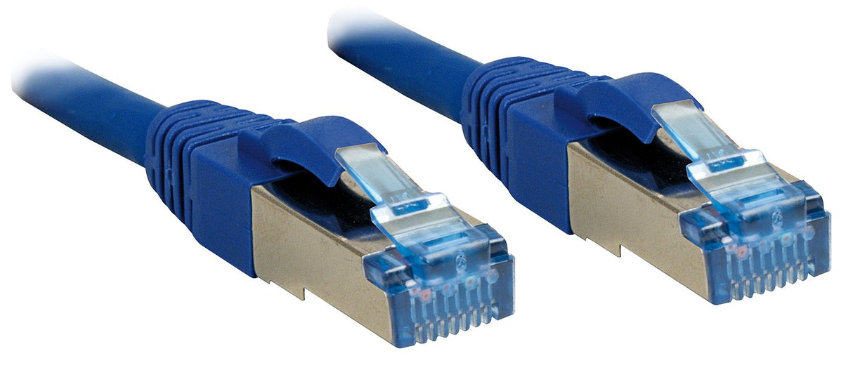 Lindy Cable De Red Cat6a S/Ftp Pimf Lsoh Azul 1.00m