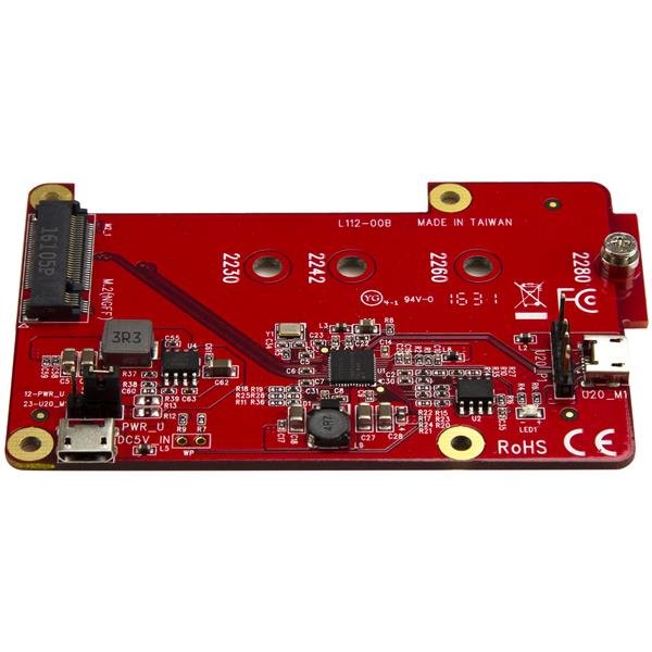Startech.Com Conversor Adaptador Usb A M.2 Ngff Sata Ssd Para Placas De Desarrollo Y Raspberry Pi - Con Accesorios