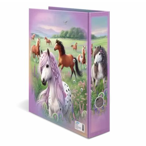 Carpeta Herma A4 Cartón Mundo Del Caballo