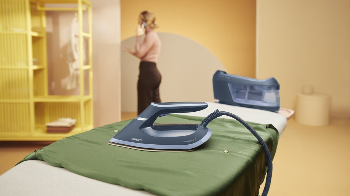 EAN 8720389004865 - Philips 6000 series PSG6042/20 estación plancha al vapor 2400 W 1,8 L SteamGlide Advanced Azul imagen 17