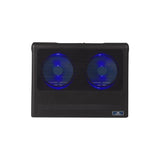 Rivacase 5557 Base Refrigeracion Portatil 43,9 Cm (17.3") 1100 Rpm Negro