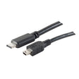 EAN 4017538065056 - S/CONN maximum connectivity 77144-1.0 cable USB USB 2.0 1 m USB C Mini-USB B Negro imagen 1
