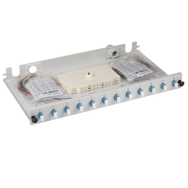 Efb Elektronik B71921l12 - Lc - Azul - Gris - Single Mode - Metal - Os2 - 483 Mm