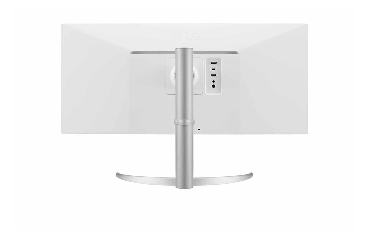 Lg 34wq650-W Pantalla Para Pc 86,4 Cm (34") 2560 X 1080 Pixeles 4k Ultra Hd Lcd Plata, Blanco
