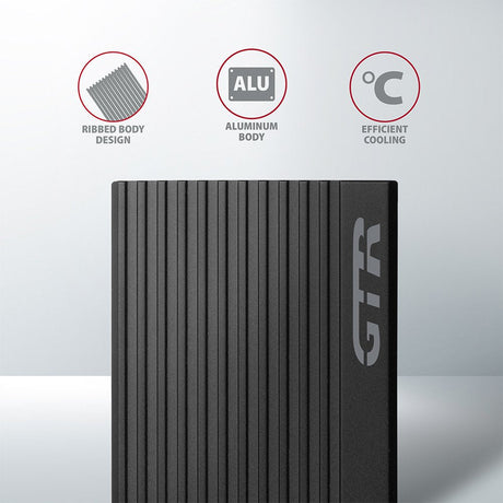 EAN 8595247906151 - Axagon EM2-GTR Caja externa para unidad de estado sólido (SSD) Negro M.2 imagen 4