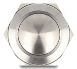 Drucktaster Zum Einbau 19 Mm 2 X Schraubklemme Taster Gewölbt